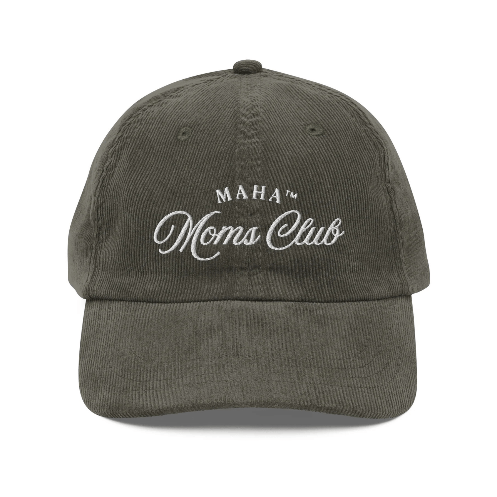 MAHA™ Moms Club Vintage Corduroy Cap